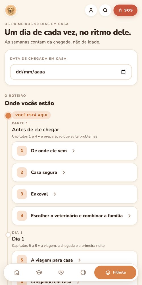 Filhote do zero
